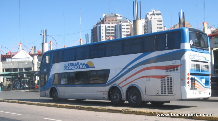 Mercedes-Benz O 400 RSD - Sudamericanas F-50 - Sierras de Córdoba 
Sierras de Córdoba, interno 3654

