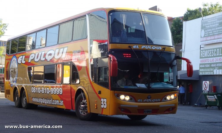 Scania K 380 - Sudamericanas F 50 - El Pulqui
JQU 170

El Pulqui, interno 33
