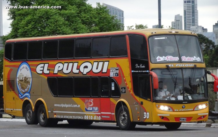 Scania K 380 - Sudamericanas F 50 - El Pulqui
LTR 155

El Pulqui, interno 30
