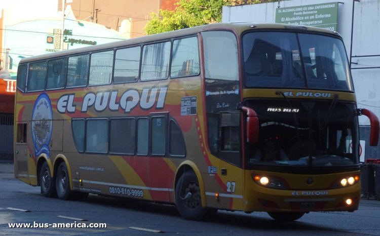 Scania K 380 - Sudamericanas F 50 Doble Piso - El Pulqui
JCN 356

El Pulqui, interno 27
