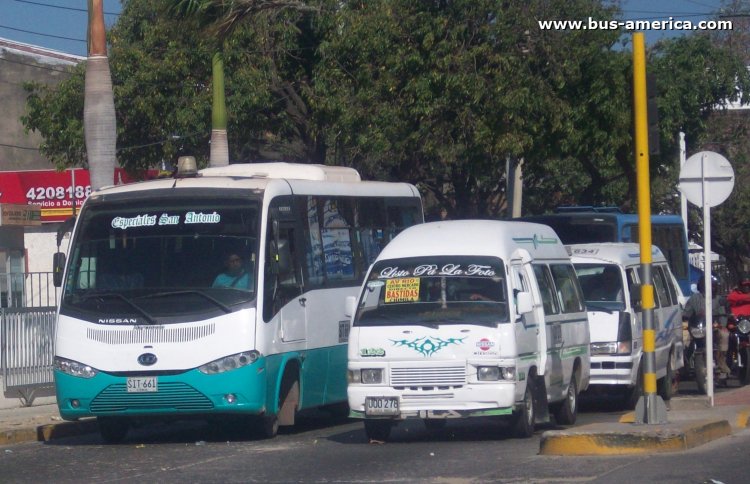 Nissan Urvan (en Colombia) - Cootransmag
UQO-278
[url=https://bus-america.com/galeria/displayimage.php?pid=56199]https://bus-america.com/galeria/displayimage.php?pid=56199[/url]

Cootransmag (S.Marta), unidad 122 [centro]
