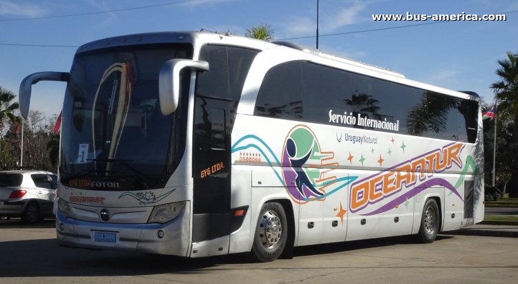 Foton BJ6129U8MJB-1 (para Ugruguay) - Oceantur
STU-1608
[url=https://bus-america.com/galeria/displayimage.php?pid=61829]https://bus-america.com/galeria/displayimage.php?pid=61829[/url]

Ocenatur, interno 425
