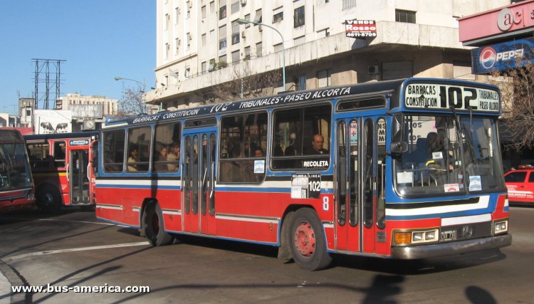 Mercedes-Benz OH 1621 L - Eivar 14-98 - Sgto.Cabral
CKR 739

Línea 102 (Buenos Aires), interno 8
