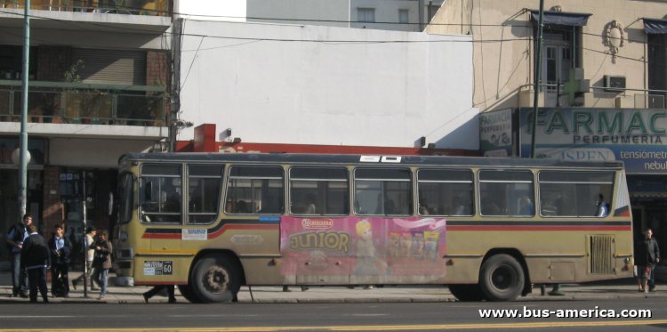 Mercedes-Benz OHL 1420 - Eivar 31-94 - MONSA
Línea 60 (Buenos Aires), interno 104
