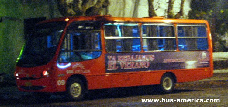 Agrale MA - Busscar Micruss (en Uruguay) - Sol Antigua
LTC1009
