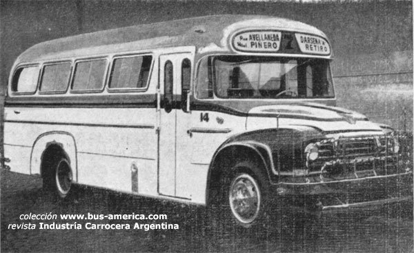 Bedford J6LZ1 - El Indio - 12 de Octubre
Fotografía publicada en el número 15 de la revista Industría Carrocera Argentina
