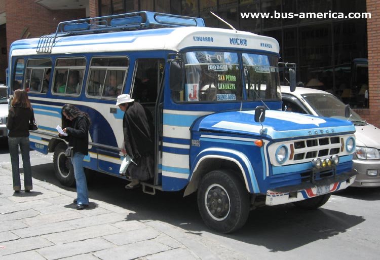 Dodge D-400 - Fameca - l�nea J de La Paz
