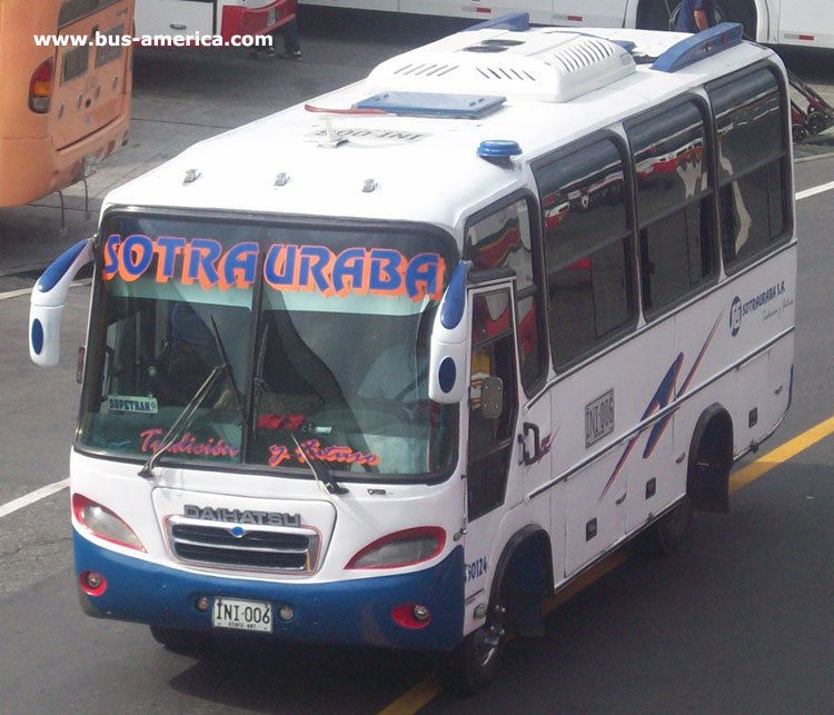 Daihatsu - Invicta - SOTRAURABA
INI-006

SOTRAURABA (Medellín), unidad 50124
