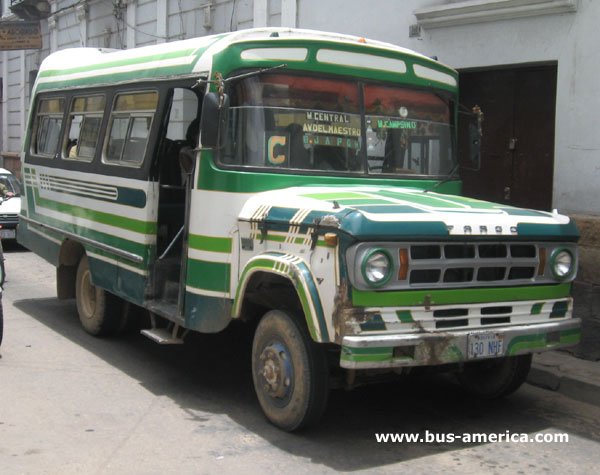 Dodge - Sindicato de Micros de Sucre , línea C
130 NHF
http://galeria.bus-america.com/displayimage.php?pid=230
