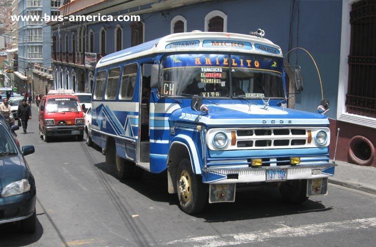 Dodge - l�nea CH de La Paz
