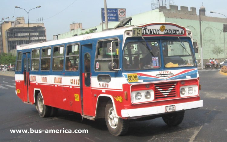 Dodge PP 500 R - Navarro - ETSEMIL
UI4090
A esta carrocería llamemosle NN2
Línea SO-20 (ex línea 39)
