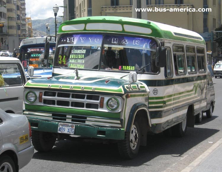Dodge - l�nea 34 de La Paz
