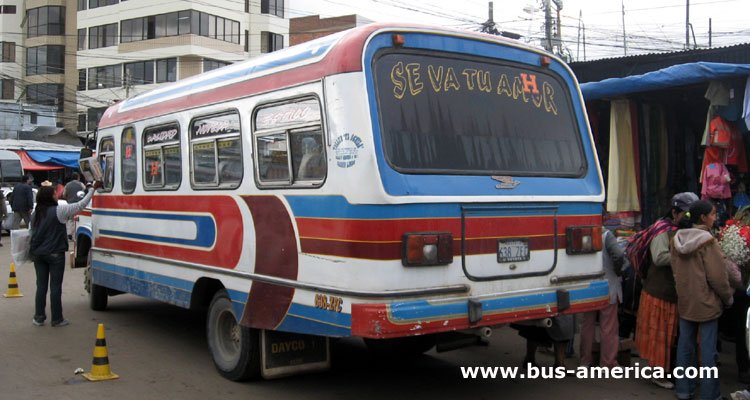 Dodge - Aguilar reformado por El Aguila - Sindicato Ciudad de Cochabamba
