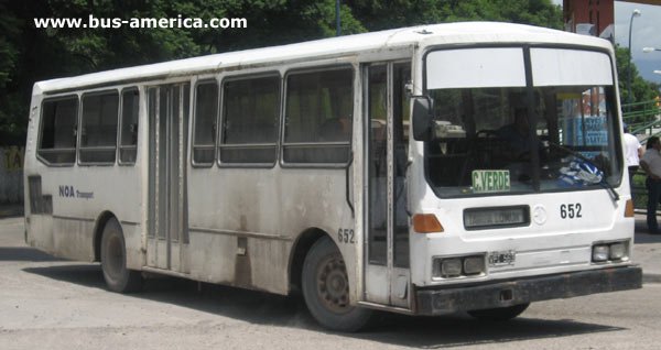 El Detalle OA 101 D2350 - NOA
VPI 563 - ex patente C.1630531

Línea 8C (S.S.Jujuy), interno 652
Ex línea 7 (Buenos Aires)
