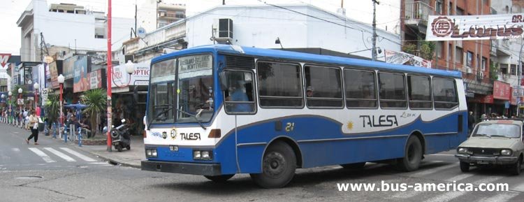 El Detalle OA 101 - El Detalle - TALESA
Línea 354 (Prov. Buenos Aires), interno 21
