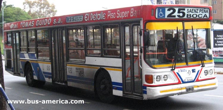 El Detalle OA 105 - Tomás Guido
Línea 25 (Buenos Aires), interno 152
Ex línea 101 (Buenos Aires), interno 432
Ex línea 44 (Buenos Aires), interno 246
