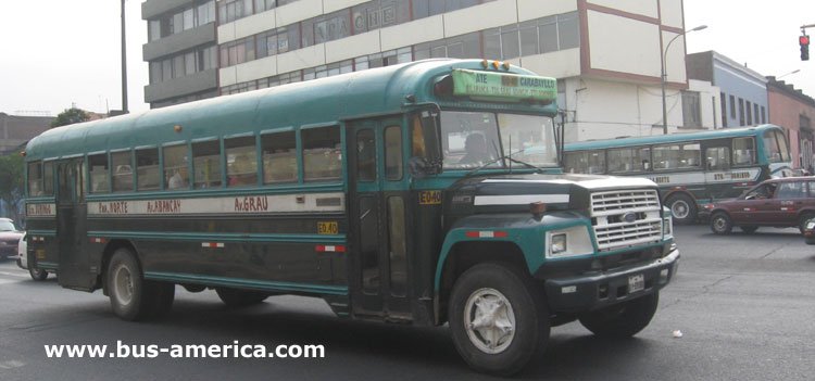 Ford - Blue Bird (en Per) - Salamanca-Parral
