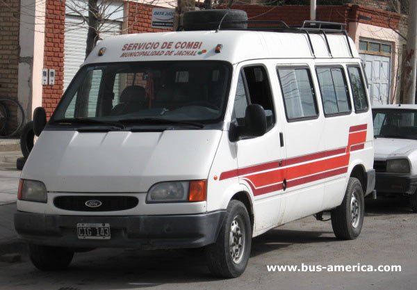 Ford Transit (en Argentina) - Municipalidad de Jachal
