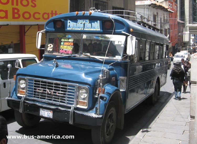 G.M.C - Blue Bird - Eduardo Avaroa
