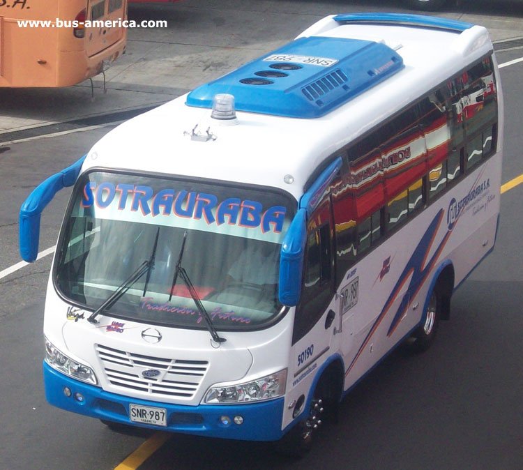 Hino GB - JGB Ibiza - SOTRAURABA
SNR987
Línea Micro
