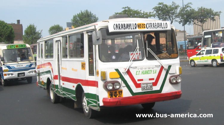 Isuzu (en Perú) - Huandoy
UQ6538
