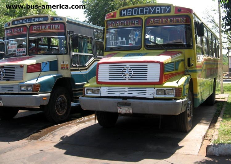 Mercedes-Benz L - El 14 - Mbocaya Poty
AFL 824

Línea 252 (Asunción), interno 8
