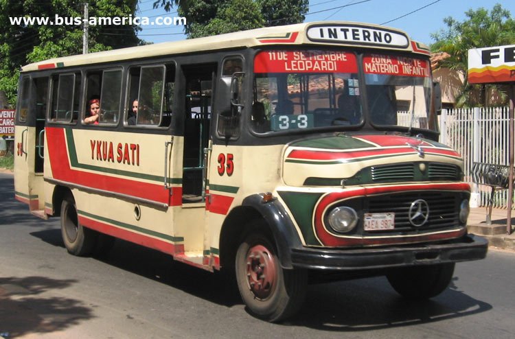 Mercedes-Benz L 1113 - Paraná - Ykua Sati
AEA987
[url=https://bus-america.com/galeria/displayimage.php?pos=-1497]https://bus-america.com/galeria/displayimage.php?pos=-1497[/url]

Línea 3-3 (¿Fernando de la Mora), unidad 35
