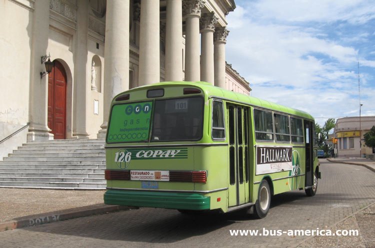 Mercedes Benz L 1113/483 - CUTCSA - Coopay
ITC1049
http://galeria.bus-america.com/displayimage.php?pos=-1841
http://galeria.bus-america.com/displayimage.php?pos=-17723
Puede verse mas información sobre esta carrocería en http://www.busarg.com.ar/may08_banda.htm
