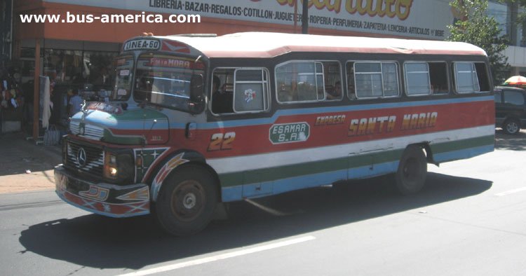 Mercedes Benz L 1113 - Santa María
