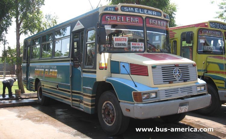 Mercedes-Benz L 1214 - Rivas - Santa Elena
ADP 162

Línea 218 (Asunción), interno 01
