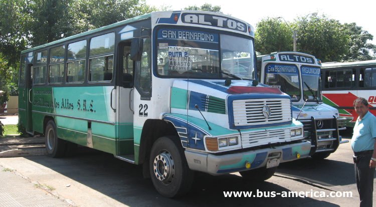 Mercedes Benz L  1618 - San Jorge - Cordillera de los Altos
