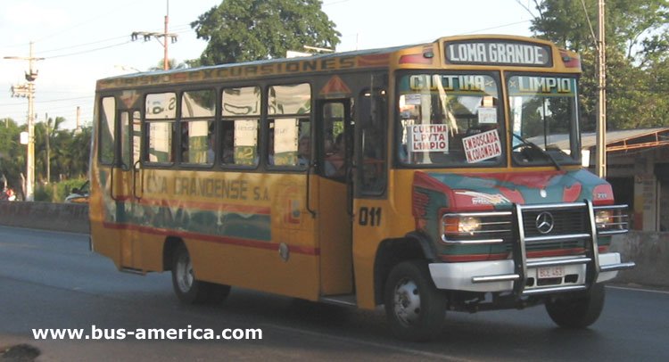 Mercedes Benz L 711 - El 11-Cebra I - Loma Grandense
¿BCE463?
En mi opinion no es un Cebra, a no ser que le hayan cambiado absolutamente todo (ventanillas, frente), pasra mi es un el 11 con culata de Cebra 
