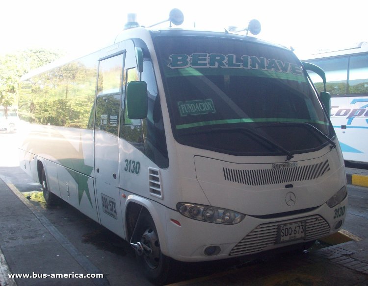 Mercedes-Benz LO 915 - Marcopolo Senior G7 - Berlinave
SOQ-673

Berlinave, unidad 3130
