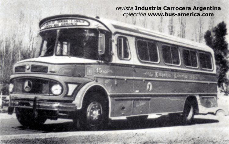 Mercedes-Benz LO 1112 - Colonnese - Libertad
http://galeria.bus-america.com/displayimage.php?pos=-1184
Foto de Fabrica : Colonnese

Para conocer sobre la historia de esta carrocería visite: www.revista.bus-america.com

