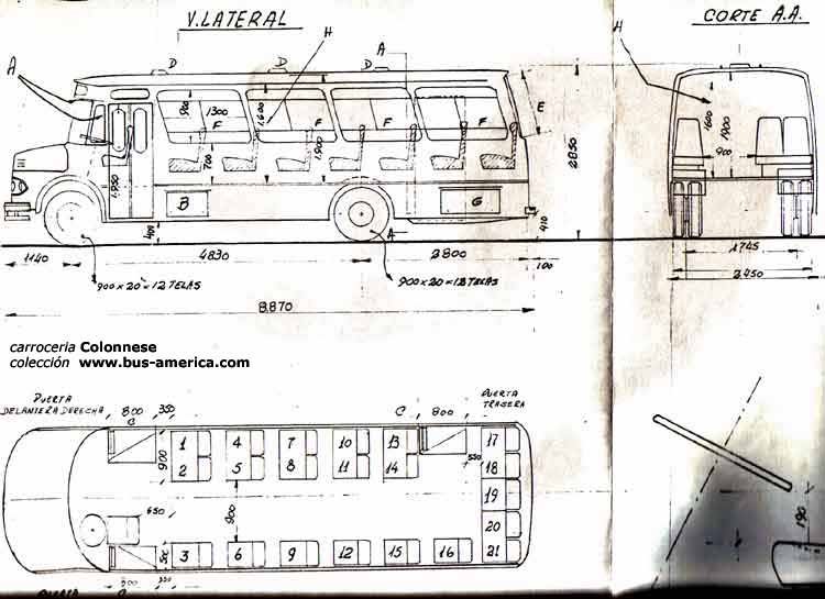Plano Colonnese 4
Plano presentado al M.O.S.P de la Naci�n
