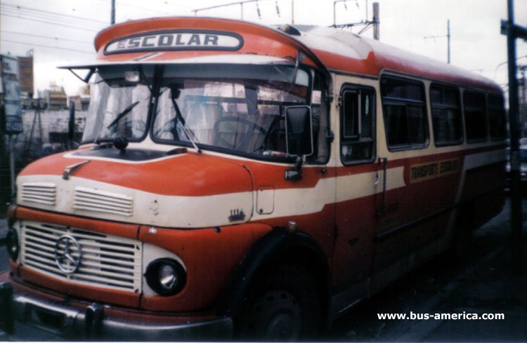 Mercedes Benz LO 1114 - Colonnese - Transporte Escolar
