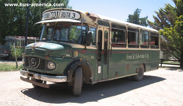 Mercedes Benz LO 1114 - Crovara - El Libertador - lnea 501 de Azul
