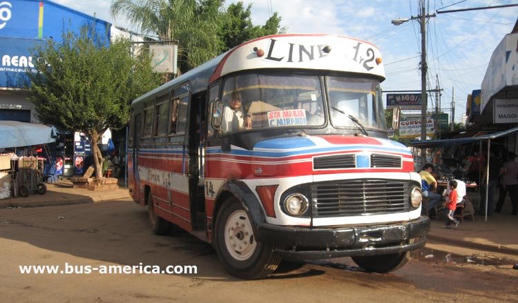 Mercedes Benz LO 1114 - Crovara (en Paraguay) - Ciudad de Encarnacin
