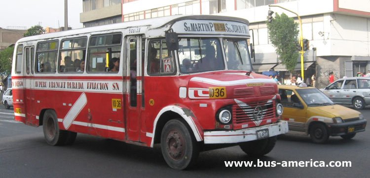 Mercedes-Benz LO 1114 - El Detalle (en Perú) - ETRADIJUSA
UQ-4203

Ruta IO-36 (Lima), unidad 141
