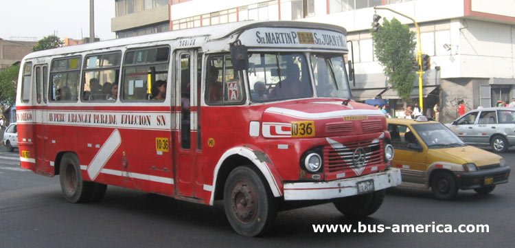 Mercedes-Benz LO 1114 - El Detalle (en Perú) - ETRADIJUSA
UQ-4203

Ruta IO-36 (Lima), unidad 141
