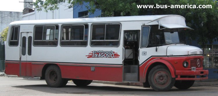 Mercedes-Benz LO 1114 - Ottaviano 9-85 - 1º de Agosto
