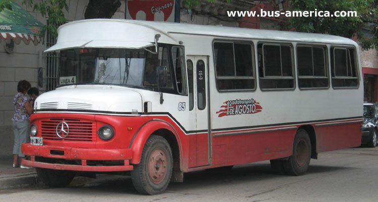 Mercedes-Benz LO 1114 - Ottaviano 9-85 - 1� de Agosto
