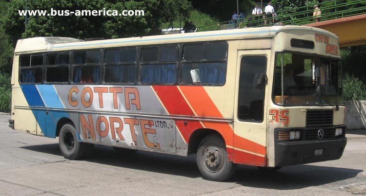 Mercedes Benz LO 1114 frontalizado - Cametal Nahuel II - COTTA Norte
