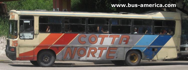 Mercedes Benz LO 1114 frontalizado - Cametal Nahuel II - COTTA Norte
