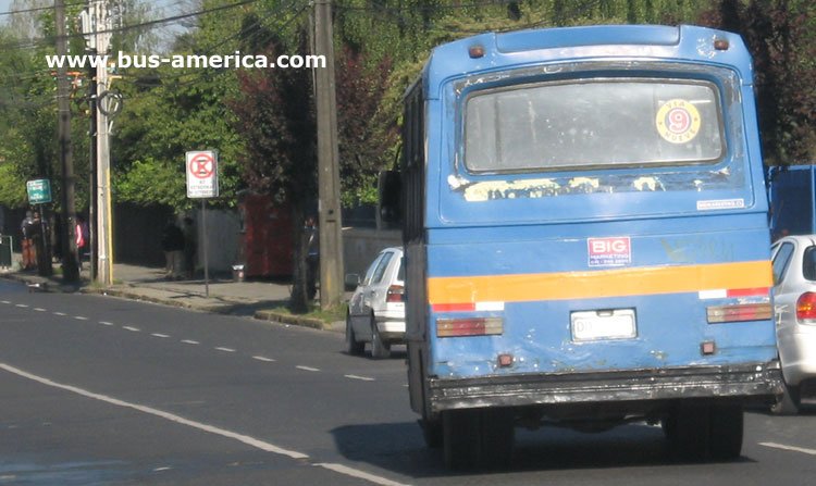 Mercedes-Benz LO 708 E- DE.CA.RO.LI. Pía I (en Chile) - Vía Nueve
¿DD7429?
