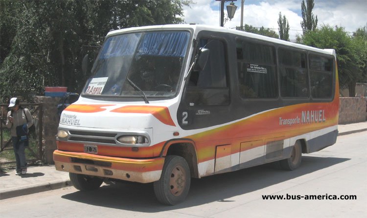 Mercedes-Benz LO 813 - Marri Colonnese reformado por San Antonio Bus - Nahuel
AFZ357
http://galeria.bus-america.com/displayimage.php?pid=122

Esta empresa opera el servicio urbano de Humahuaca desde agosto de 2007
