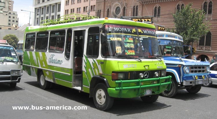 Mercedes-Benz LO 912 carrozado a frontal - Mopar -Murillo
