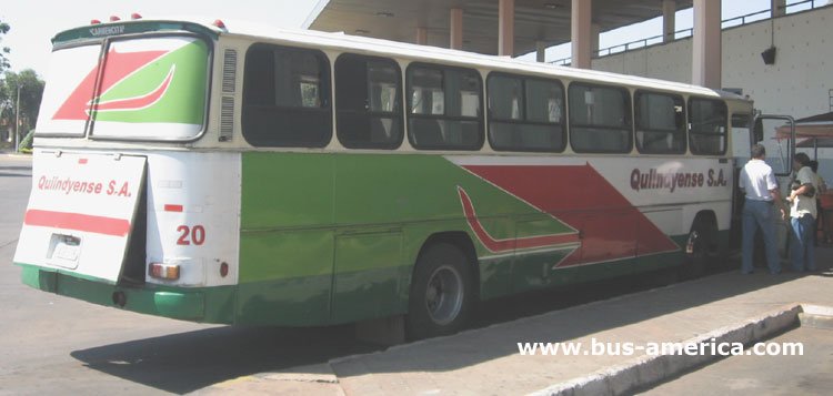 Mercedes Benz O 364 (en Paraguay) - Quiindyense
