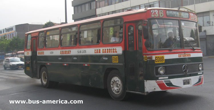 Mercedes-Benz O 364 (en Per�) - ESTSACASA

