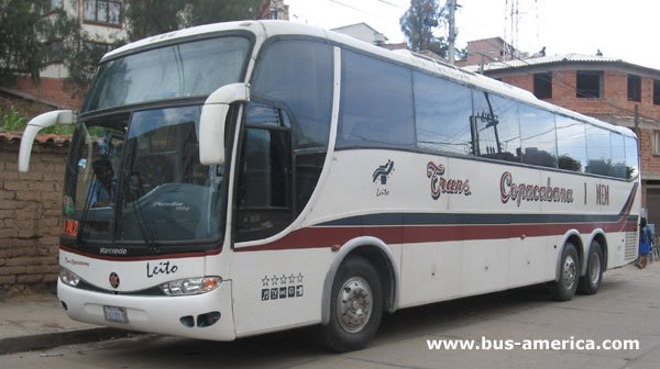 Mercedes Benz O 400 RSD? - Marcopolo Paradiso 1200 Generaci�n VI (en Bolivia) - Trans Copacabana I M.E.M.
